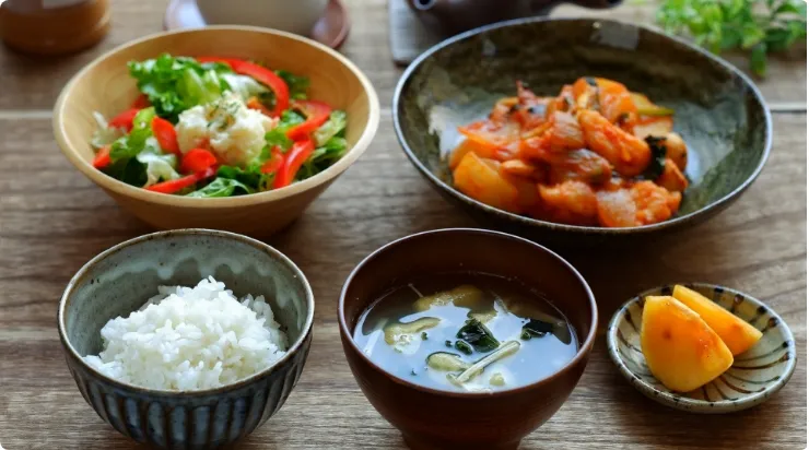 夕食